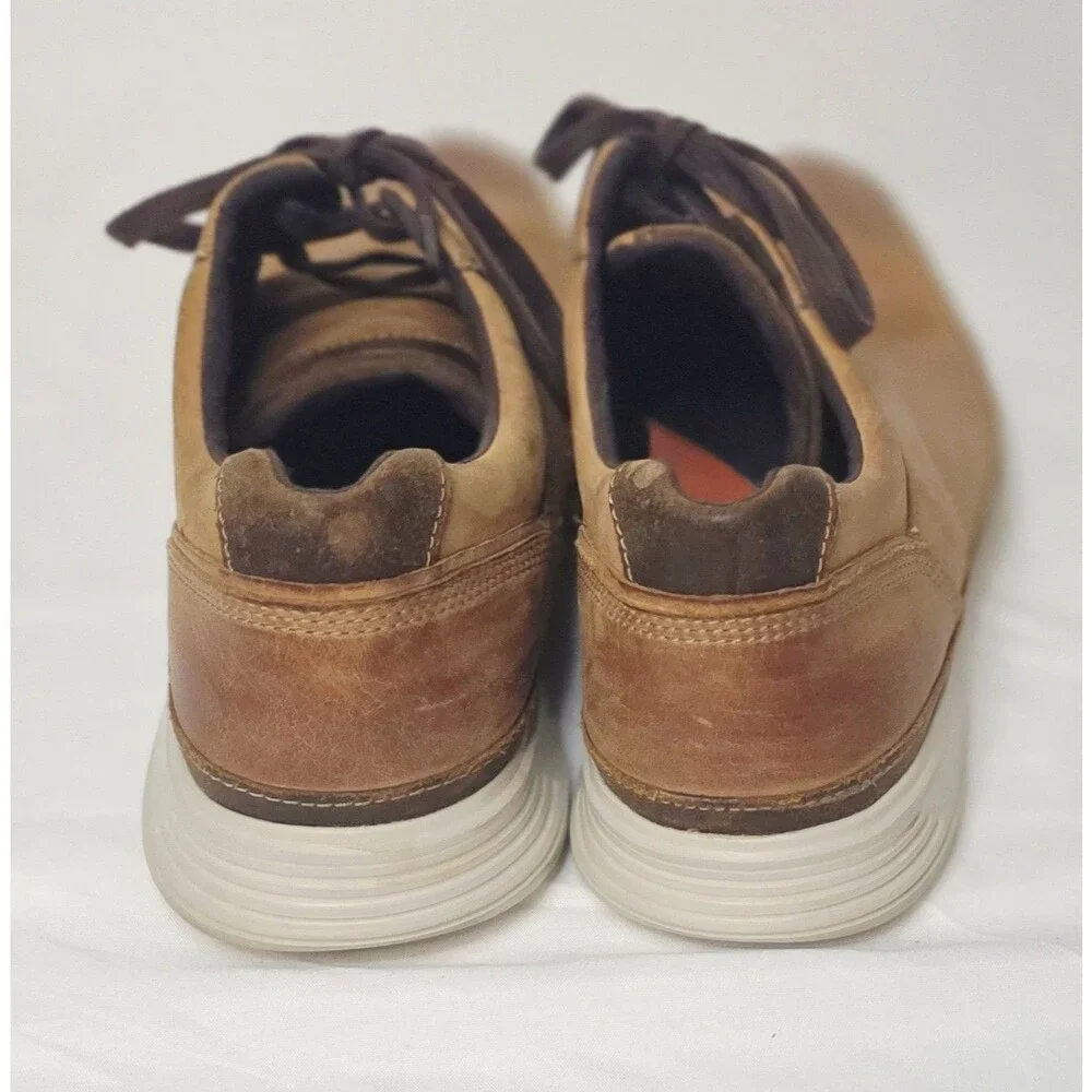 Rockport Men's Dressports 2 Go Plain Toe Oxford Shoes - Size 10 - New Caramel